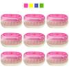 9PC House Travel Soap Case Plastic Box Dish Holder Container Camping Hiking Bath view 3