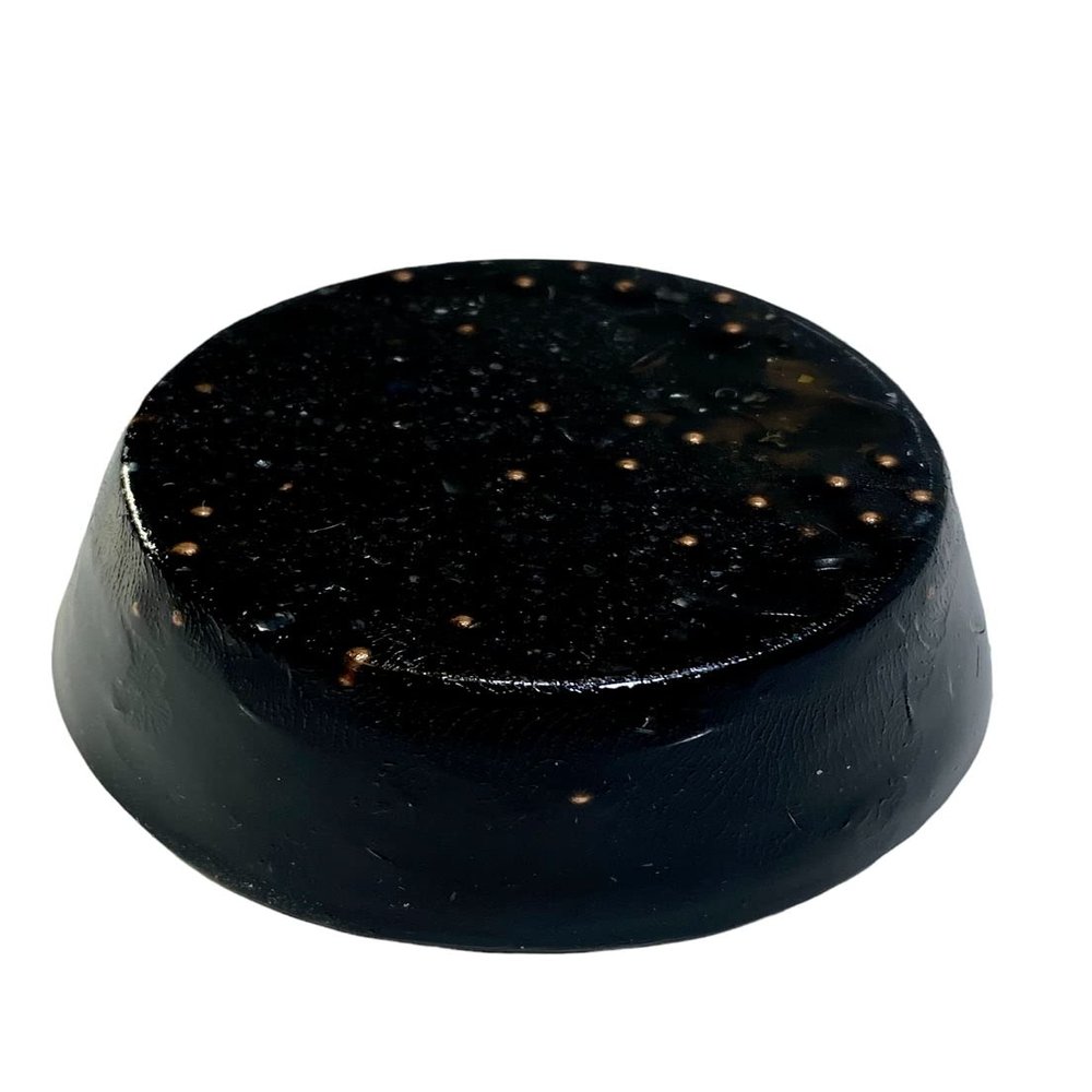 Carbon Black Tower Buster Orgone Generator Energy Accumulator 7.83Hz/432Hz/528Hz/Advance Harmonics Many Beautiful Ingredients and Colors!! (Tower Buster, Carbon Black)