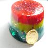 Transparent Red Yellow Green Tower Buster Orgone Generator Energy Accumulator 7.83Hz/432Hz/528Hz/Advance Harmonics Many Beautiful Ingredients and Colors!! (Tower Buster, Transparent Red Yellow Green) view 3