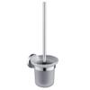 Blossom Toilet Brush Holder Solid Brass Bathroom Accessory Shower Wall Mount Chrome BA02 508 01 view 1