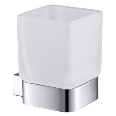 Blossom Toothbrush Holder Solid Brass Bathroom Accessory Shower Wall Mount Chrome BA02 603 01