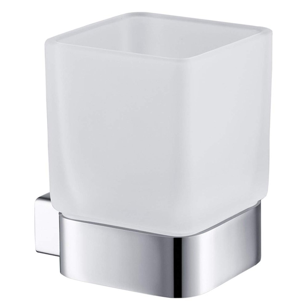 Blossom Toothbrush Holder Solid Brass Bathroom Accessory Shower Wall Mount Chrome BA02 603 01