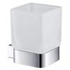 Blossom Toothbrush Holder Solid Brass Bathroom Accessory Shower Wall Mount Chrome BA02 603 01 view 1