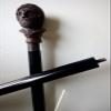 PIRU Brass Handle Victorian Designer Canes Antique Wooden Walking Stick view 2