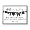 The Stupell Home Decor Collection Clothe Yourselves with Compassion Clothesline view 1