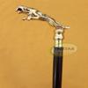 INAM Best Gift for Him, Premium Quality Antique Wooden Foldable Walking Stick/Walking Cane with Solid and Antique Brass Derby Victorian Handle/Stick Length 92 cm HANDICRAFTS view 3