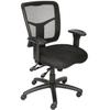 High-Back Mesh Ergonomic Multi-Function Task Chair Black (BIFMA) view 1