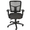 High-Back Mesh Ergonomic Multi-Function Task Chair Black (BIFMA) view 2