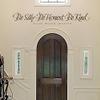 Old Barn Rescue Be Silly Be Honest Be Kind | Inspirational Wall Decor | Ralph Waldo Emerson Quote - Wall Saying Quote Decal Decoration Lettering Sticker Graphic Vinyl Decor Art view 1