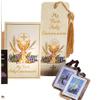 My First Holy Communion Gift Set Bread of Life Deluxe Boxed Gift Set for Boys, Scapular, Rosary, Lapel Pin, Bookmark, Candle and Book, 7 Pieces view 4