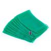 VDS Pack of 200 Organza Chair Sashes for Weddings & Events Dcor | Sheer Shiny Dining Chair Bows for Banquet, Party, Reception | Reusable Decorative Sash for Folding & Chiavari Chairs - Green view 4