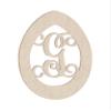 24" Easter Egg Monogram Letter Unfinished Wood Initial G (Sizes 12"-30") view 1