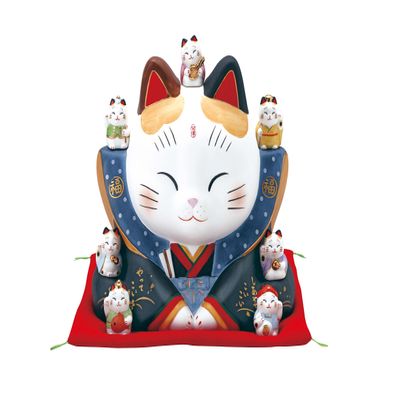 Color 7539 Seven Lucky God Fukusuke Maneki Neko (No. 7)