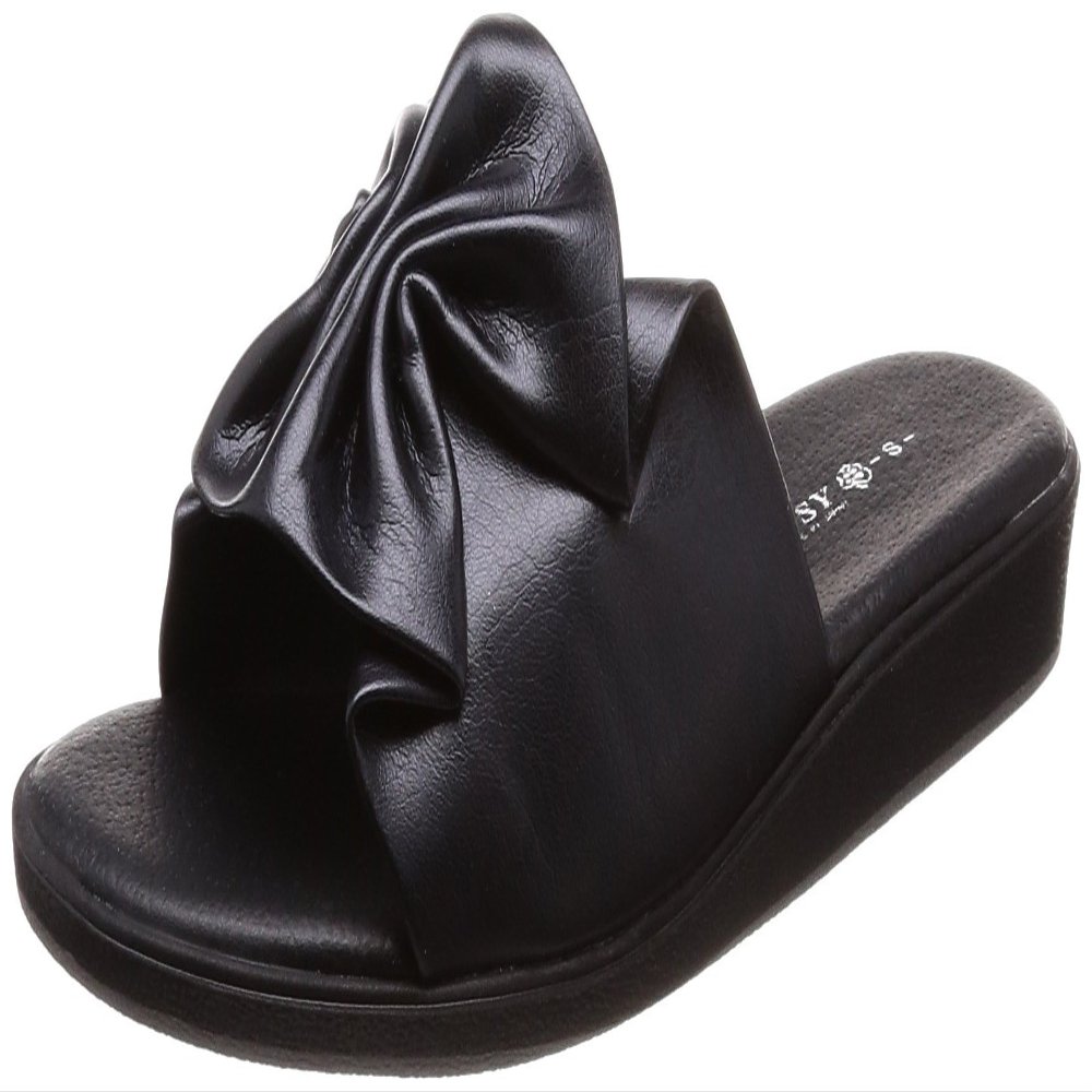 Pansy() Women's Sandal, Black, 24.5~25.0 cm