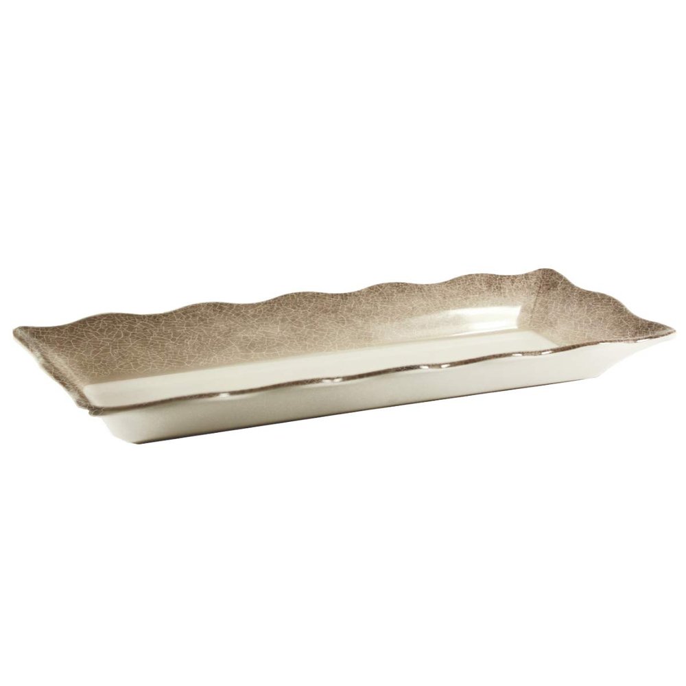 Thunder Group SD3318J Bowl/Tray 58 Oz. (1.8 Qt.) 17-1/2" X 6-3/4"