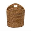 KOUBOO 1060135 La Jolla Oval Rattan Magazine Rack, Honey Brown view 2