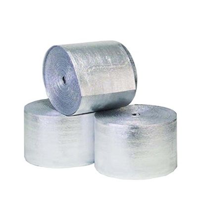Reflective Foam Insulated Aluminum Foil Spiral Pipe Wrap Roll 6" x 25' R-8.0 14