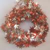 75 FEET Deluxe Wire Garland Red and Silver Stars 3 Strands 25 Feet Each view 1