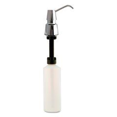 Bobrick Counter-Mounted Soap Dispenser, 34 Oz, Stainless Steel/Abs