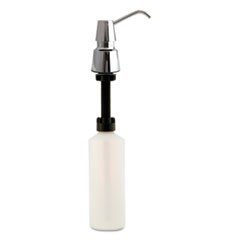 Bobrick Counter-Mounted Soap Dispenser, 34 Oz, Stainless Steel/Abs