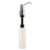 Bobrick Counter-Mounted Soap Dispenser, 34 Oz, Stainless Steel/Abs view 1