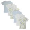 bambini Girls Pastel Variety Short Sleeve Lap T-Shirts 6 Pack view 1