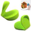 12 Bulk Silicone Holder Glove Grip Hot Plate Pot Pan Heat Resistant Oven Kitchen view 4