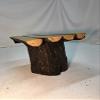 dark gold stool view 2