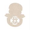 16" Chick in Egg Monogram Letter Unfinished Wood Initial Q (Sizes 12"-30") view 1