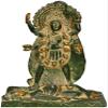 Exotic India ZDL51--mud-green-gold Zdl51--Mud-Green-Gold Kali As Bhai Ravi, Mud Green Gold view 1
