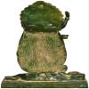 Exotic India ZDL51--mud-green-gold Zdl51--Mud-Green-Gold Kali As Bhai Ravi, Mud Green Gold view 2