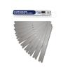Unger 4 Professional Floor Scraper Replacement Blades, 10 Pack, Dual-Sided Adhesive Cleaning Supplies for Windows, Glass, Floors, Paint, Stickers, Gum Removal on Tile, Marble and High Gloss Surfaces view 1