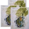SWEDEdishcloths Swedish Dishcloth Set of 3 Each Swedish Dishcloths Save Mother Earth Design | Eco Friendly Cleaning Absorbent Cloth Eco Friendly Cleaning Wipes view 1