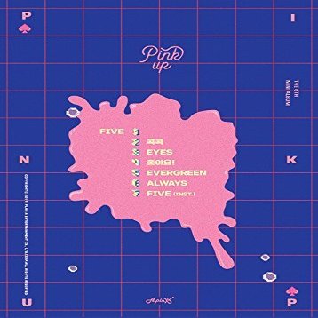 APINK - Pink Up (6th Mini Album) [B ver.] CD+Photobook+Photocard+Folded Poster