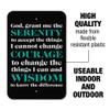 GRAPHICS & MORE Serenity Prayer Courage Wisdom Home Business Office Sign view 2