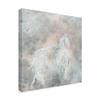 Blush Horses II by Chris Paschke, 18x18-Inch view 2