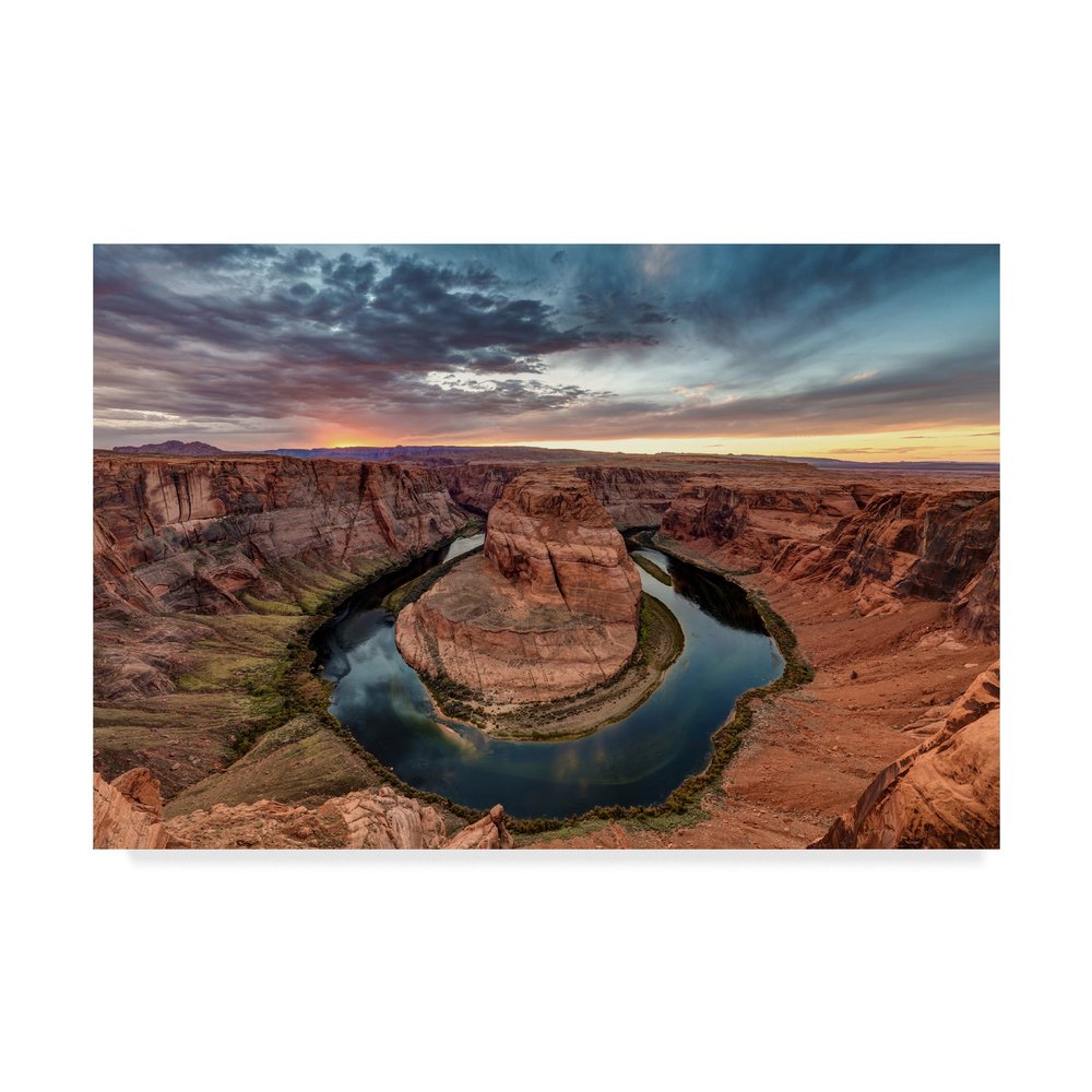 Horseshoe Bend by Pierre Leclerc, 16x24-Inch