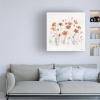 Wildflowers III Orange by Lisa Audit, 18x18-Inch view 3