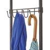 Alera GR364818BL Wire Shelving Garment Rack, Coat Rack, Stand Alone Rack, Black Steel w/Casters view 3