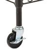 Alera GR364818BL Wire Shelving Garment Rack, Coat Rack, Stand Alone Rack, Black Steel w/Casters view 4