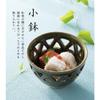 Yamashita Craft 14013620 Cut Geometric Small Bowl, 4.7 x 3.5 x 2.2 inches (12 x 9 x 5 view 2