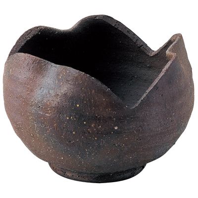 Yamashita Kogei 14013150 Carbonized Kiln Variable Japanese Pepper Small Bowl, 4.1 x 3.1 inches (10.5 x 8 cm)