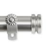 A&F Rod Dcor - Pancake 1" Curtain Rod 120-170 inch - Satin Nickel view 1