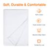 Amazon Basics 2-Piece Quick-Dry Oversize Bath Towel, 100% Cotton, 54" x 30", White view 2