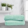 Amazon Basics 2-Pack Quick-Dry Lightweight Moisture Absorbing Bath Towel, 100% Cotton, 54" x 30", Seafoam Green view 4