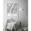 New York map poster print | Modern black and white wall art | Scandinavian home decor | United States City prints artwork | Fine art posters 20X30 view 2