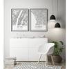 New York map poster print | Modern black and white wall art | Scandinavian home decor | United States City prints artwork | Fine art posters 20X30 view 3