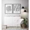 San Francisco map poster print | Modern black and white wall art | Scandinavian home decor | California City prints artwork | Fine art posters 20x30 view 3