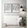 Austin map poster print | Modern black and white wall art | Scandinavian home decor | Texas City prints artwork | Fine art posters 20x30 view 3