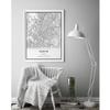 Austin map poster print | Modern black and white wall art | Scandinavian home decor | Texas City prints artwork | Fine art posters 20x30 view 4